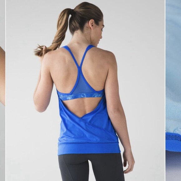 Lululemon Minimalist Tank~Pipe Dream Blue Size 6 - Picture 2 of 5